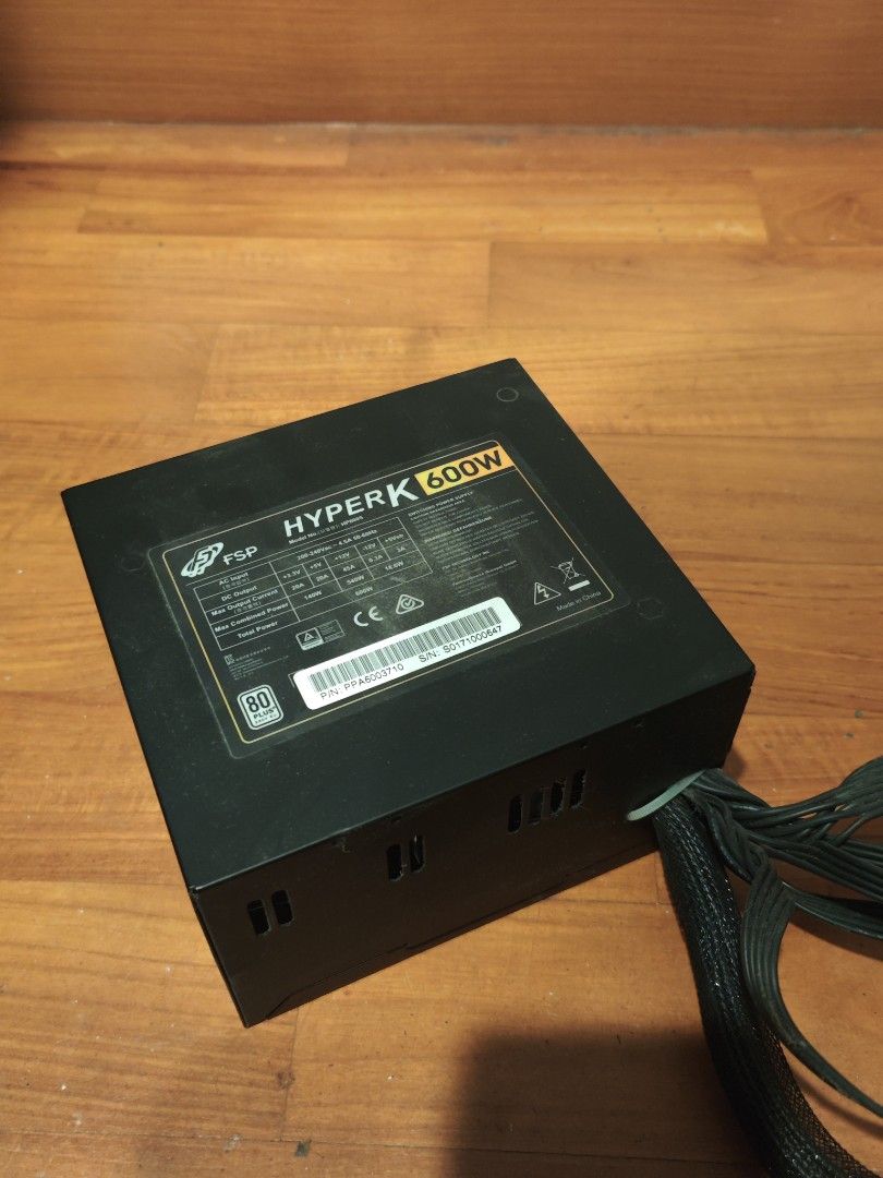 FSP Hyper K 600W Power Supply Unit439778769865297920
