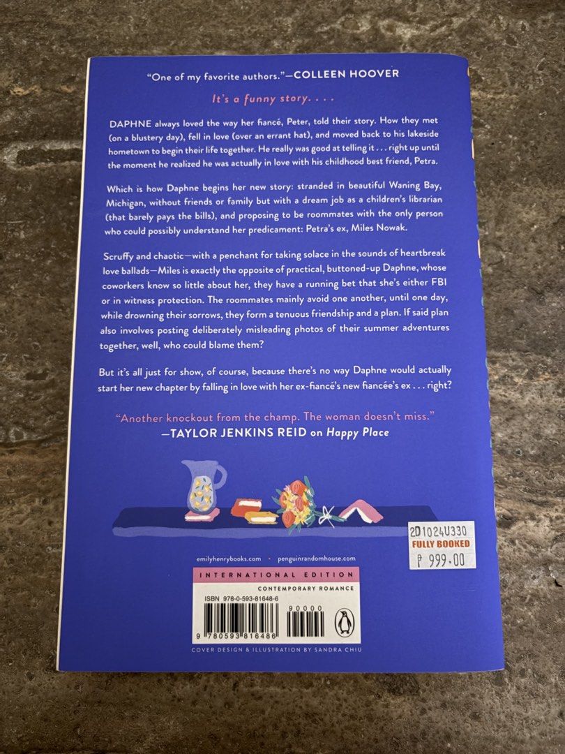 Funny Story by Emily Henry (Category: Storybooks) located in Taguig. Submitted by nikn00k (Listing ID 1434951535, Image 2). Description: - like new except for a few underlines - not my type of book! hehe.
