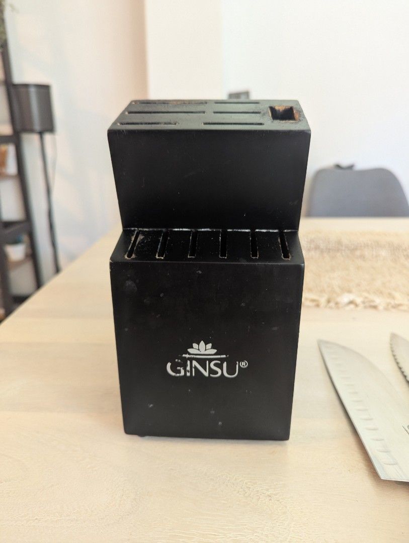 Ginsu Knife Set with Block439503775418951682
