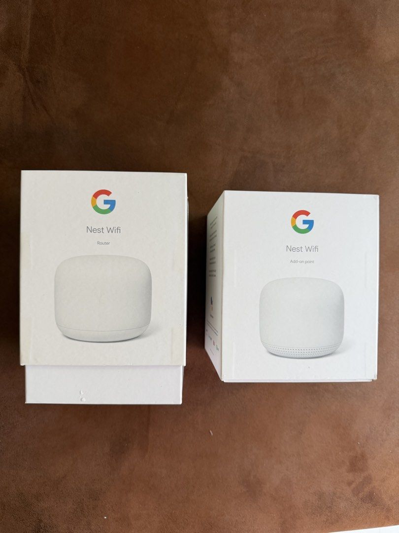 Google Nest WiFi Router and Add-on Point439447294880010240