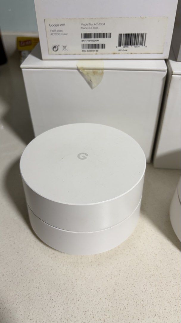 2 Pieces - Google Wifi AC1200 Router439666962429399043