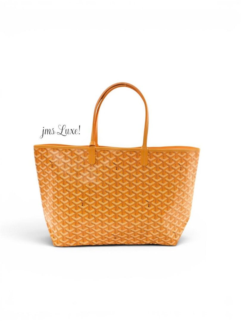 Rush Goyard St. Louis Tote Bag (Category: Luxury Bags & Wallets) located in Manila. Submitted by jmsluxe2026 (Listing ID 1434972307, Image 1). Description: - Authentic Goyard St. Louis tote bag. - Eye-catching Goyardine canvas. - Comfortable top handles. - Generous interior space. - Classic Goyard pattern. - Perfect for daily use. verified by entrupy.