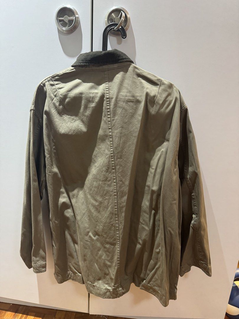 GU Work Jacket (Category: Coats, Jackets and Outerwear) located in Quezon City. Submitted by mlc724 (Listing ID 1434936708, Image 2). Description: - GU work jacket - used once - 31Lx24W .