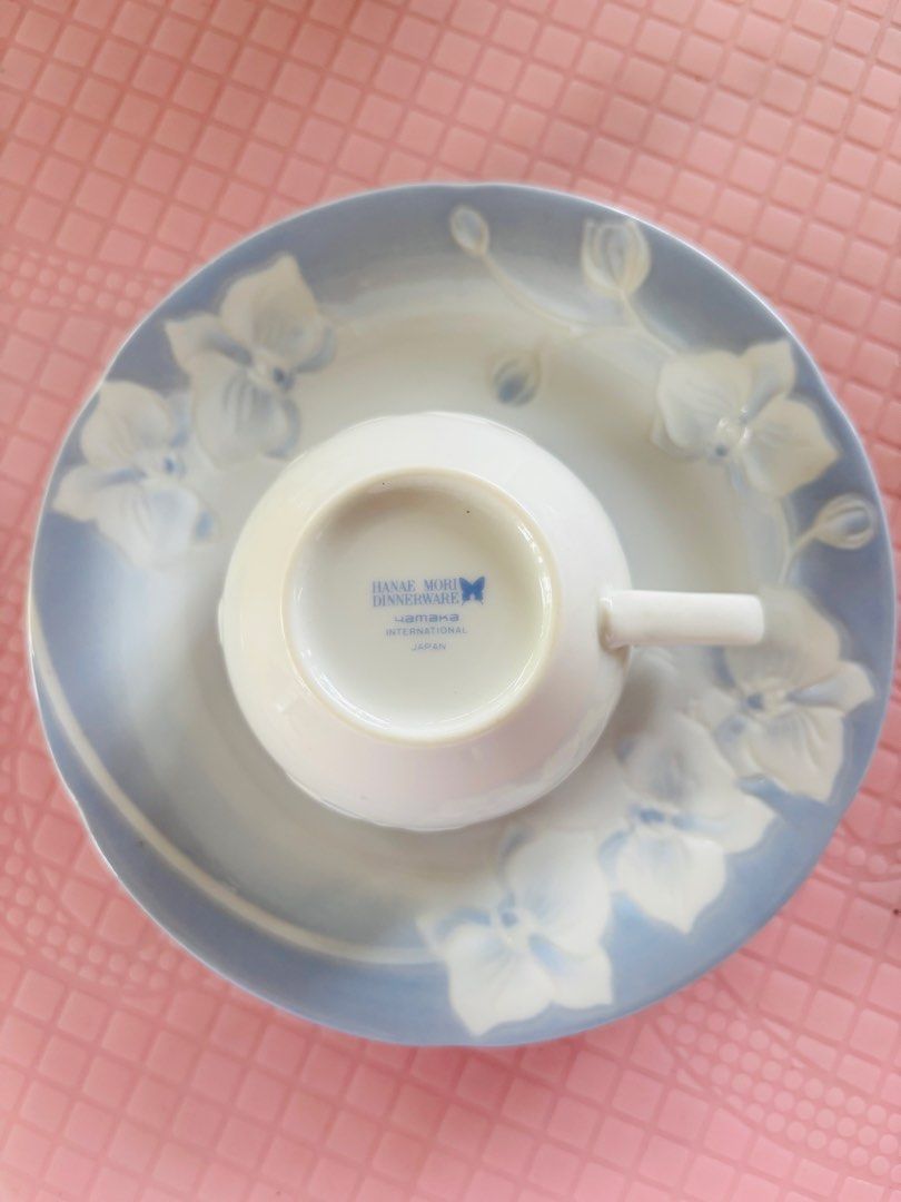 Hanae mori cup and saucer (Category: Coffee & Tea Tableware) located in Dapitan. Submitted by clarisasan19348 (Listing ID 1434809225, Image 2). Description: .
