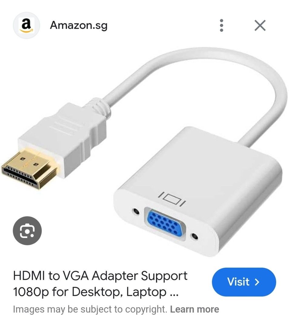 HDMI to VGA Adaptor Support 1080p for Desktop439439904064808961