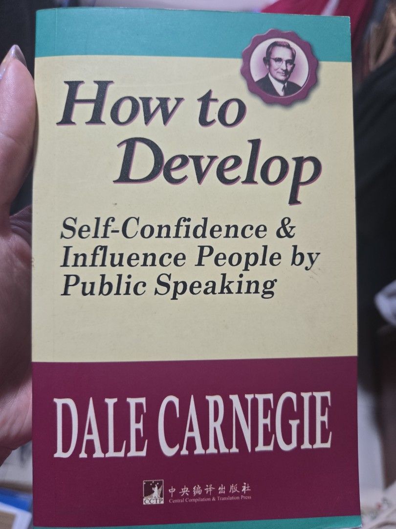 How to Develop Self-Confidence by Dale Carnegie, Hobbies & Toys, Books ...