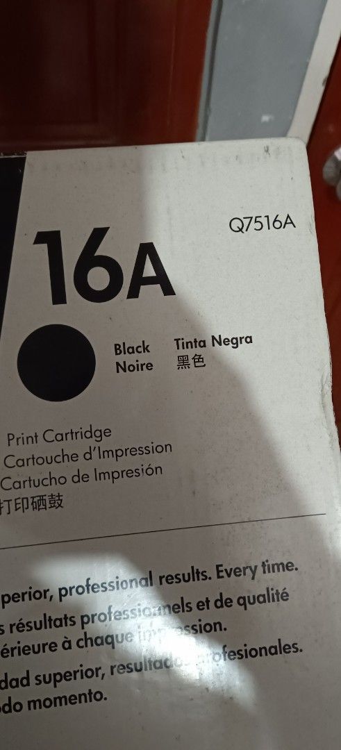 HP 16A Black Print Cartridge
