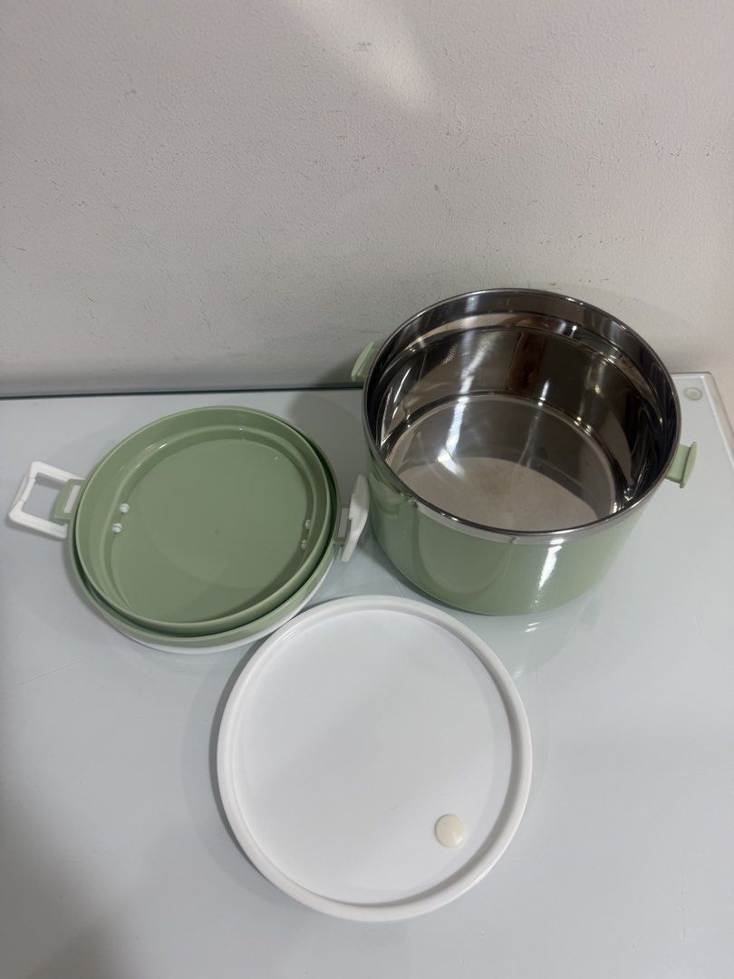 Insulated Stainless Steel Lunch Box - Mint Green439502739111290882