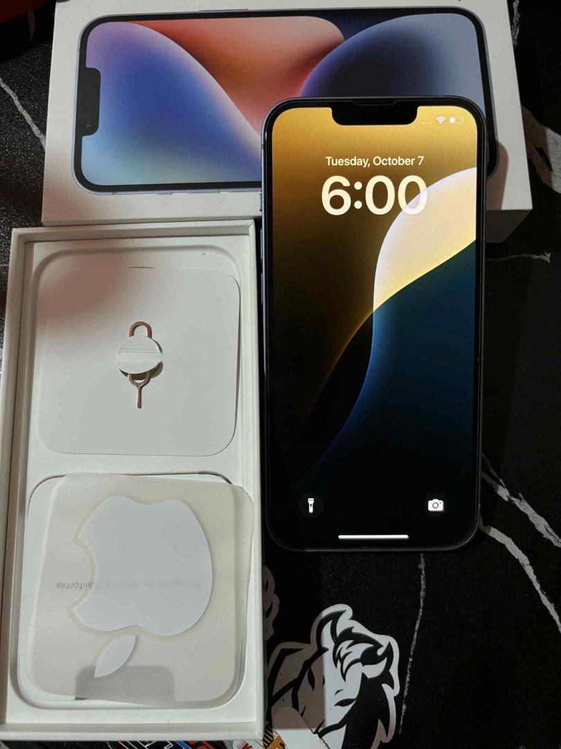 Iphone 14 (Category: iPhone 14 Series) located in Manila. Submitted by silentdolphin-d662 (Listing ID 1434961436, Image 1). Description: used 78 battery no issue never na palitan ng mga parts☺️ rfs: upgrade.