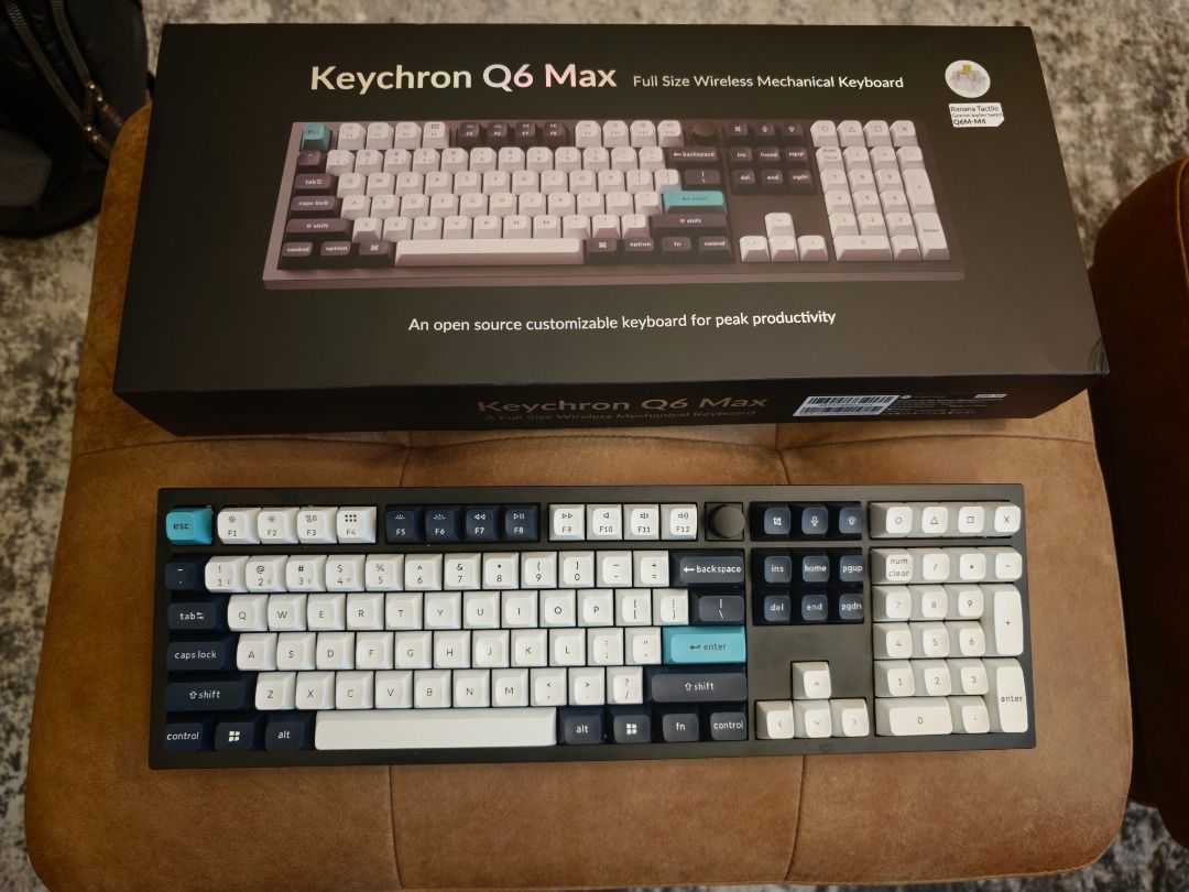 Keychron Q6 Max Full Size Wireless Mechanical Keyboard439434279524782080