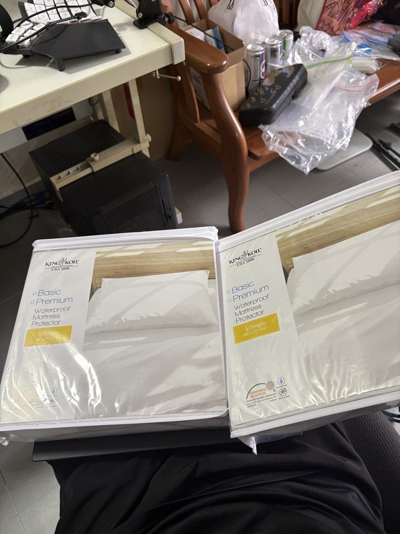 King Koil Basic Premium Waterproof Mattress Protector - Single439483879601612801