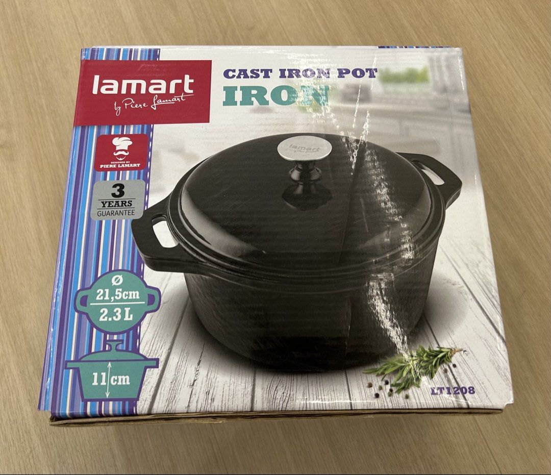 Lamart Cast Iron Pot - 2.3L439505634670028800