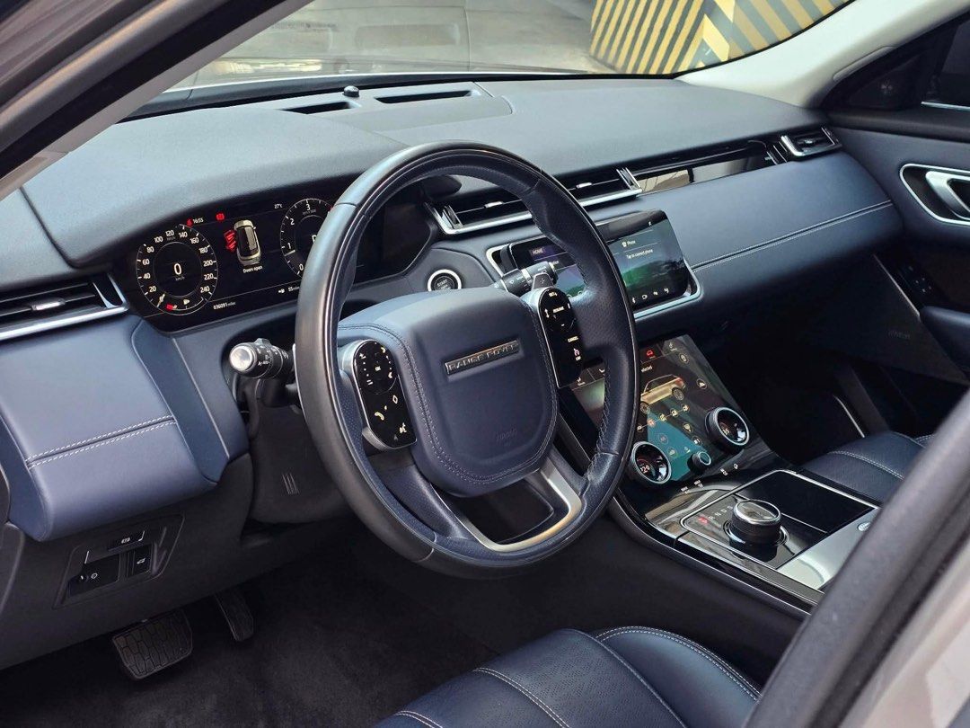Land Rover Range Rover Velar D180 HSE Auto (Category: Used Cars) located in Manila. Submitted by quality_cars (Listing ID 1434902502, Image 3). Description: 2019 Range Rover Velar D180 HSE Blue Interior 2.0L Ingenium Turbo Diesel 8 Speed automatic 36K mileage - All wheel drive - Power tailgate - Matrix LED headlights with signature DRL - Automatic high beam assist - Adaptive front lighting - Headlight power wash - Rear LED tail lights - 21-inch a