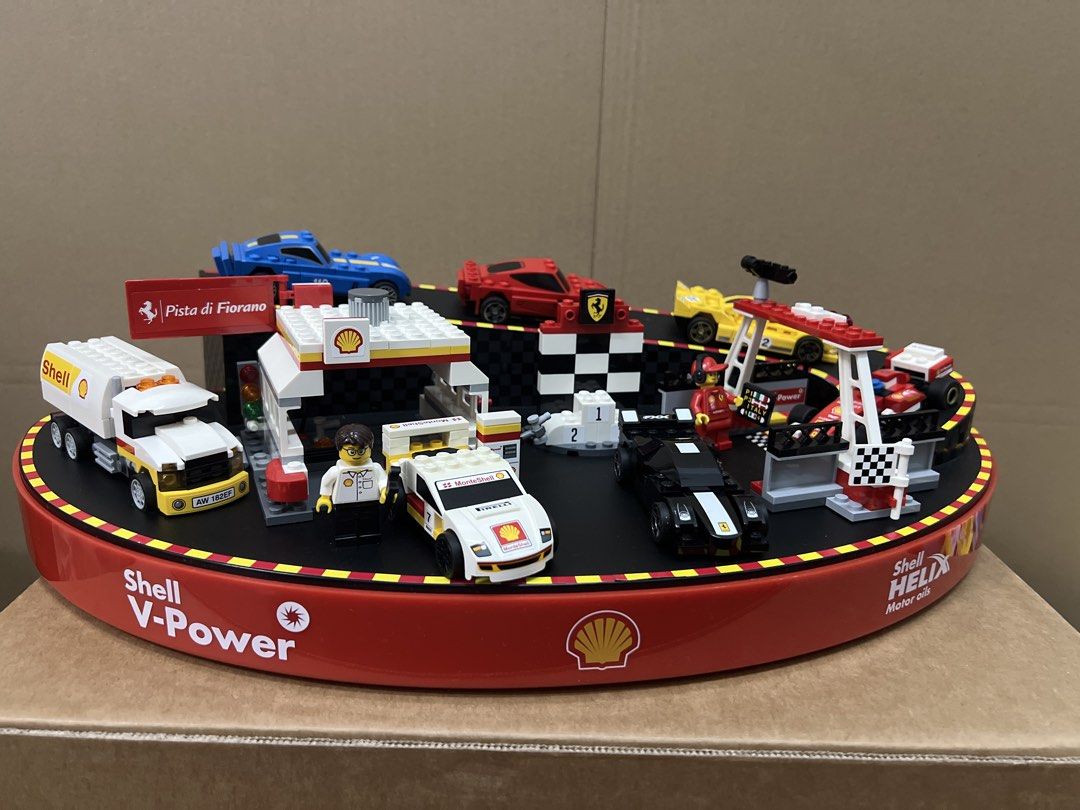 Shell Racing Lego Set Lego Shell Ferrari Set, Hobbies & Toys, Toys & Games on Carousell