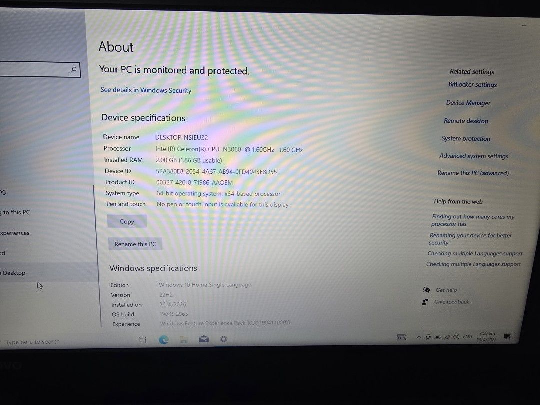 Lenovo Laptop441410351971051522