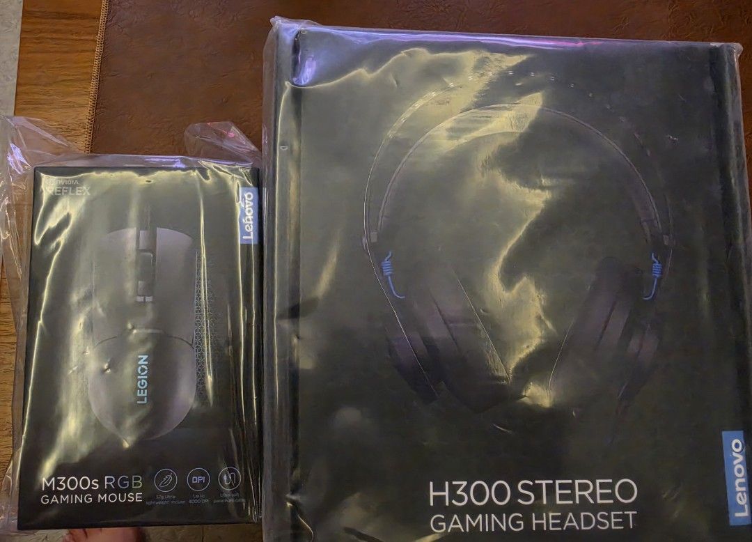 Lenovo Legion Gaming peripheral Combo (Mouse and Headphone)