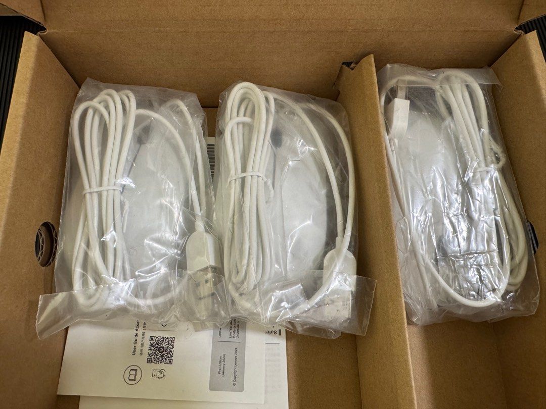 Lenovo Wired Keyboard and Mouse Set - White439549013609697283