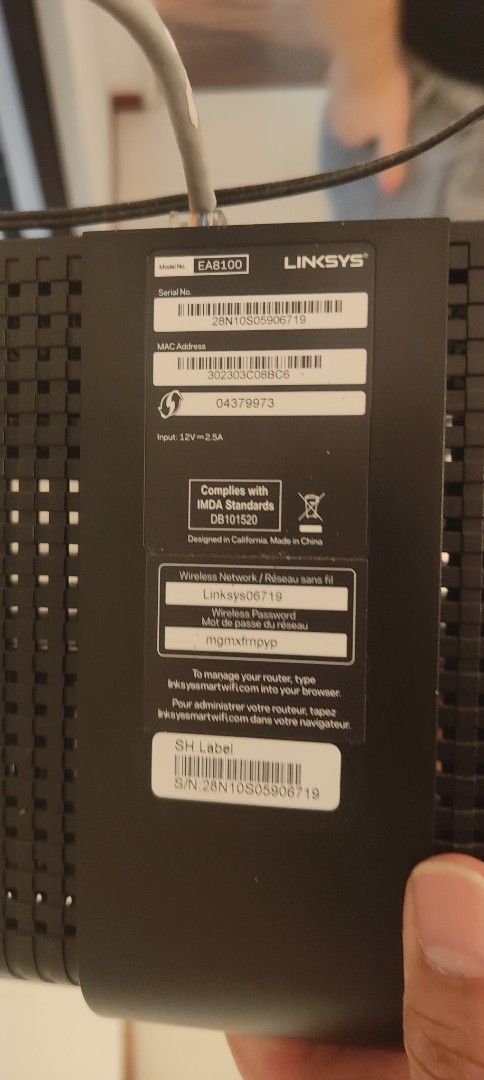 Linksys EA8300 Wireless Router439667853414912000
