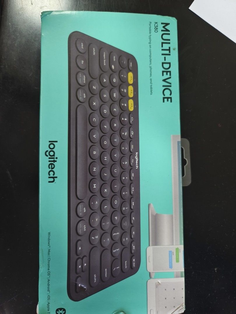Logitech K380 Bluetooth Keyboard - Blue439547215940823042