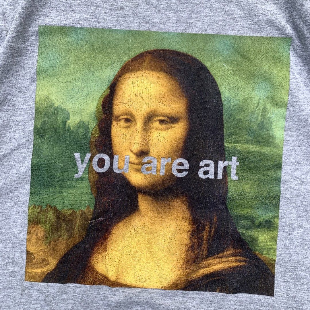 MONALISA TEE (Category: Tshirts & Polo Shirts ) located in Lapu Lapu. Submitted by iamboytree (Listing ID 1434949753, Image 2). Description: SIZE: LARGE ON TAG DIMES: W21.5 L29.5 Feel Free To Ask Me Questions. PLEASE MESSAGE ME IMMEDIATELY IF YOU’RE INTERESTED. PM ME FOR MORE DETAILS!!.