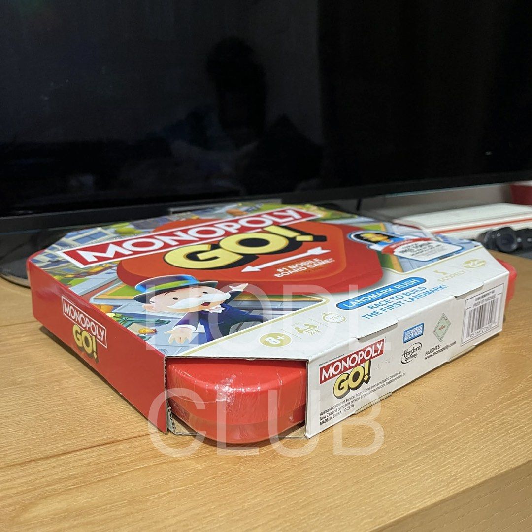 Monopoly GO! Board Game (Category: Board Games & Puzzles) located in Manila. Submitted by hodlclub (Listing ID 1433881719, Image 2). Description: Brand new and sealed From usa.