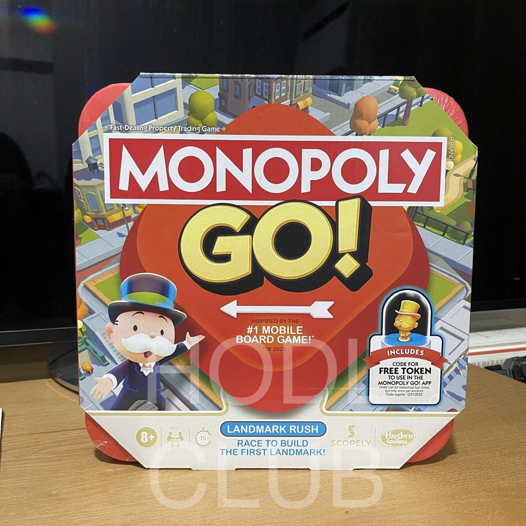Monopoly GO! Board Game (Category: Board Games & Puzzles) located in Manila. Submitted by hodlclub (Listing ID 1433881719, Image 1). Description: Brand new and sealed From usa.