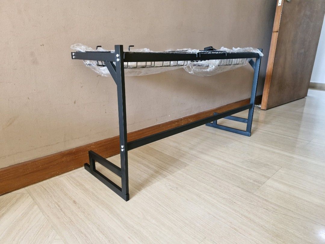 New Black Metal Dish Rack439506586987417601