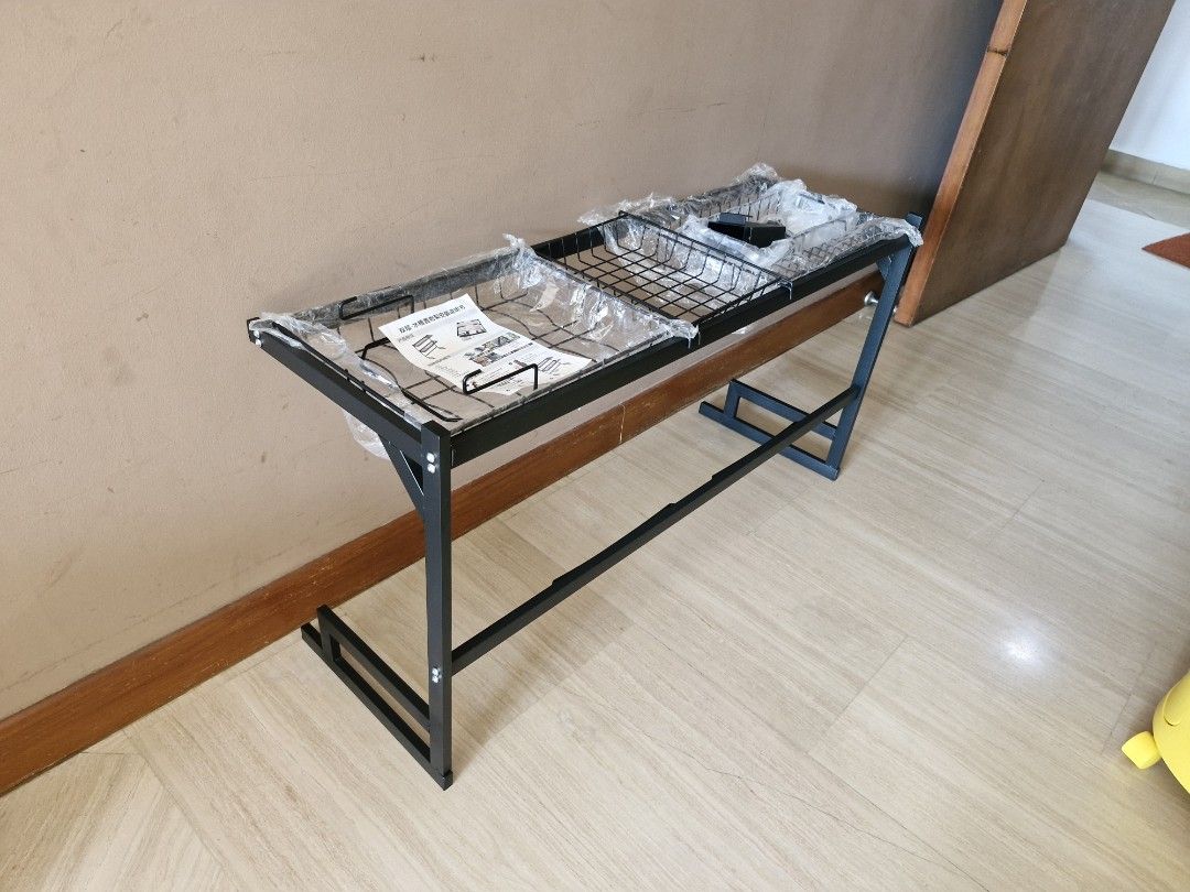 New Black Metal Dish Rack439506586987417603