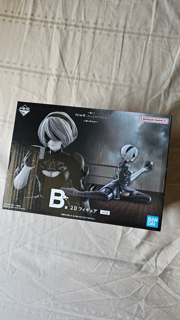 Nier Automata IK Prize B(2B) (Category: PlayStation) located in Bacoor. Submitted by gachabros1105 (Listing ID 1434901301, Image 1). Description: Nier Automata IK Prize B(2B) MISB P2800 MOP: Gcash MOD: Lalamove, Grab, Flash, or LBC buyers expense(no same day delivery and meetup) Location: Bacoor, Cavite.