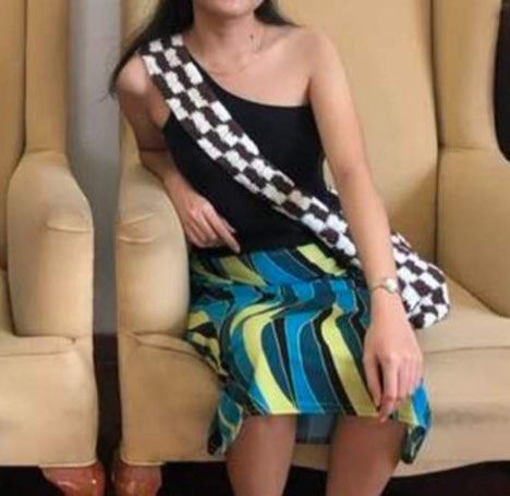 One shoulder knitted top (Category: Sleeveless) located in Taytay. Submitted by oreomatcha (Listing ID 1434934436, Image 3). Description: Knitted black top perfect for summer wear . 1st pic is for sample only 🏷️ Summer top, beach, party top, knitted.