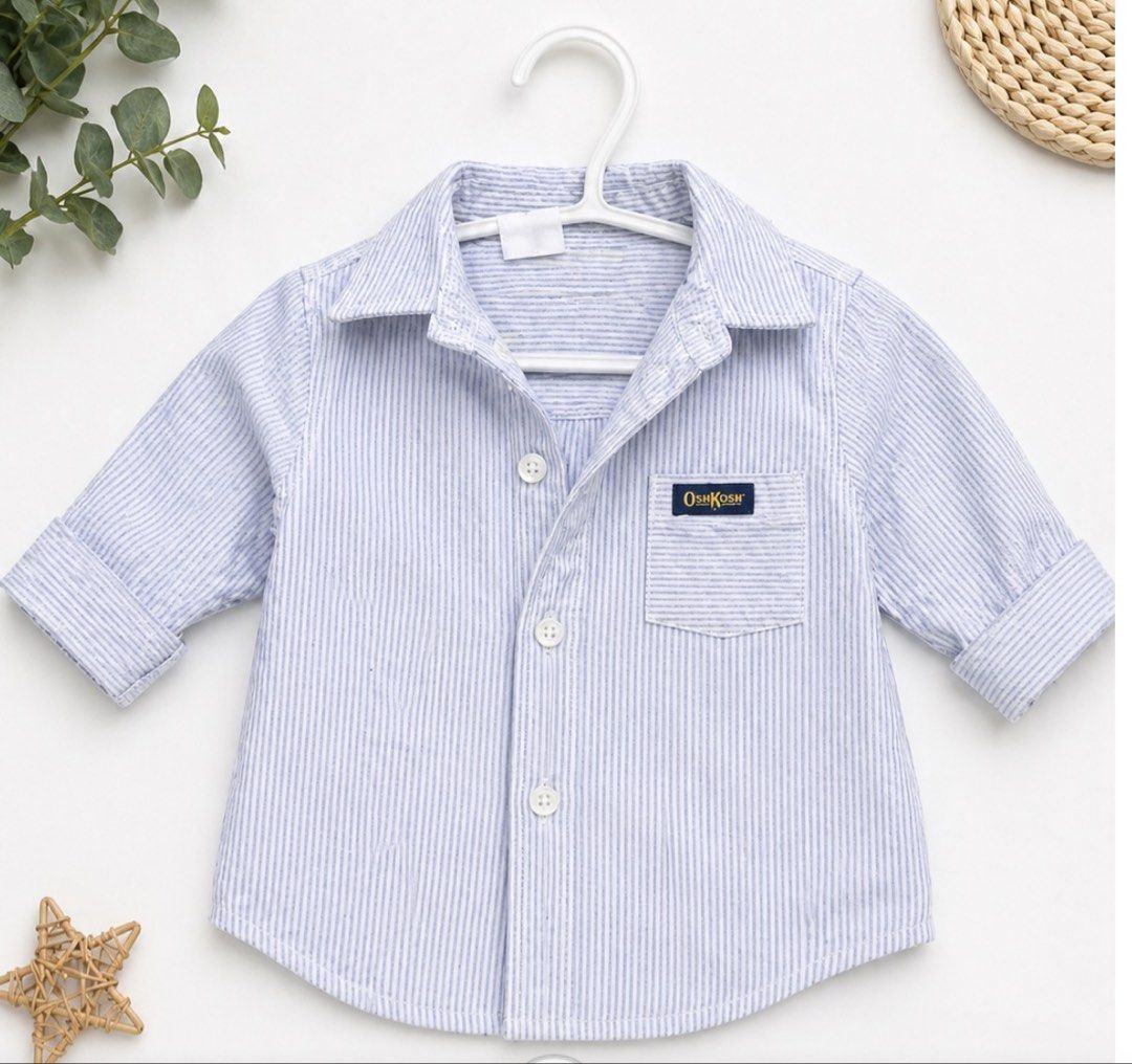 Osh kosh long sleeve (Category: Babies & Kids Fashion) located in Pasig City. Submitted by cyebem (Listing ID 1434866084, Image 1). Description: OshKosh long sleeve good as new used twice only . Small on tag , Fit 6-9mos.