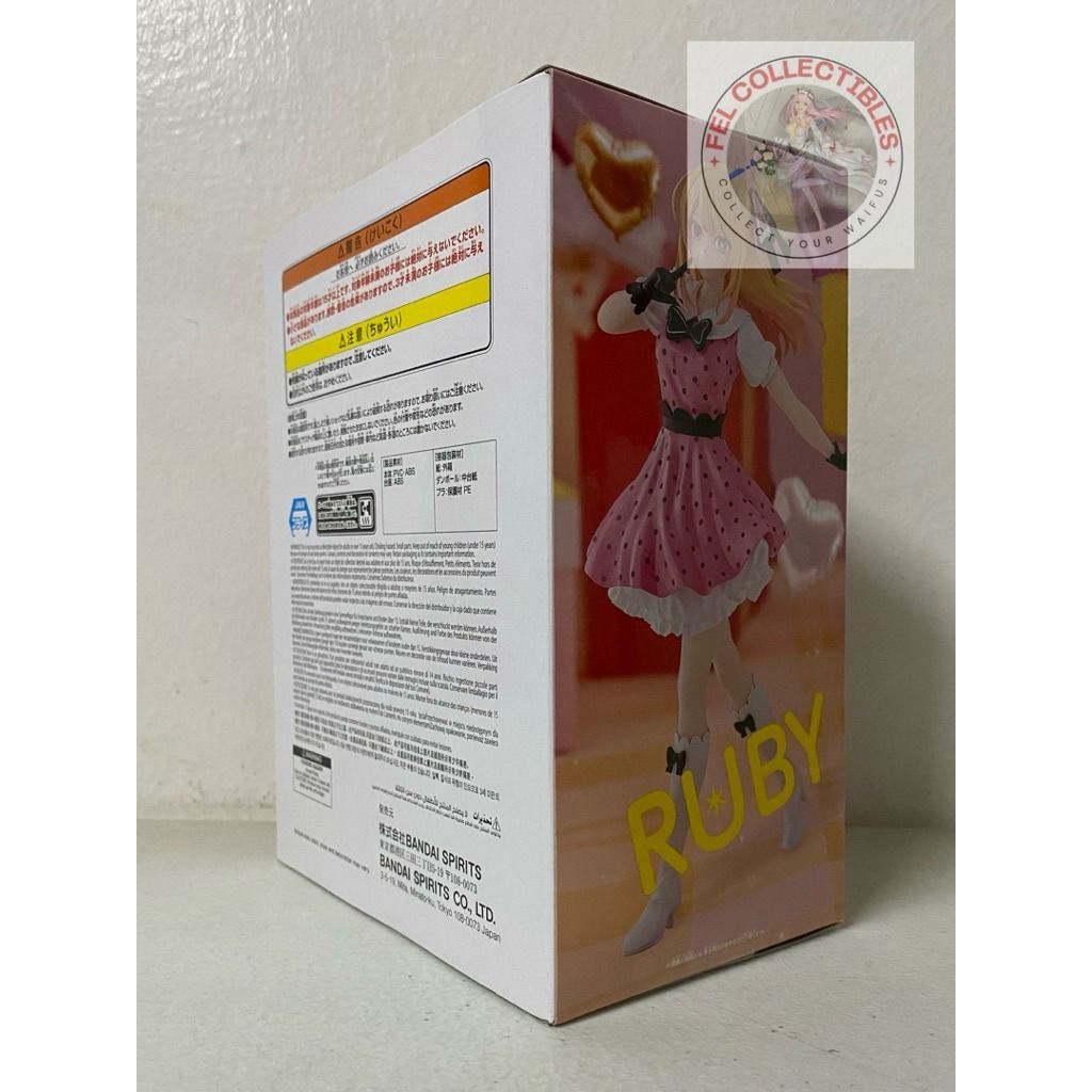 Oshi no Ko - Hoshino Ruby - Pop in 2 (Bandai Spirits) Prize Figure (Category: Figurines & Statues) located in Manila. Submitted by felicson13 (Listing ID 1434937032, Image 3). Description: ‼BRAND NEW‼ This is MISB (sealed/unopened/brand new) not MIB (tupi box tapon blister/cardboard) 🚨 Authentic Prize Figurine🚨 🚛 Items will be packed properly and securely rest assured Country of origin: Japan 🇯🇵 Currently on-hand: Philippines 🇵🇭 Please be 