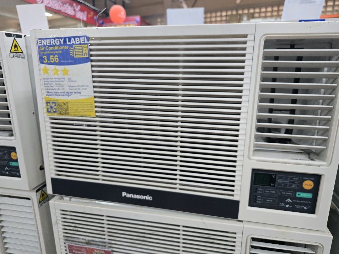 Panasonic CW-X1020VPH Air Conditioner (Category: Air Conditioning and Heating) located in Makati City. Submitted by neltamayo (Listing ID 1434966766, Image 2). Description: - Panasonic air conditioner - Model: CW-X1020VPH - Energy Rating: 3.56 - Color: White exterior with black control panel.