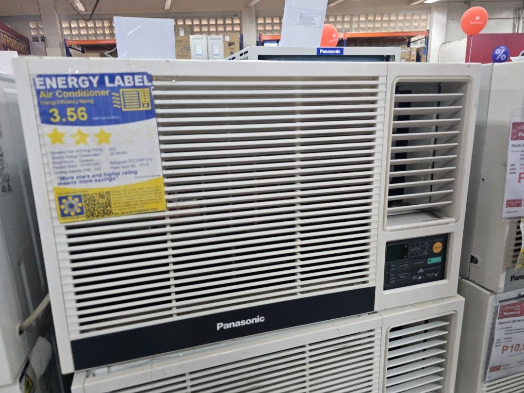 Panasonic CW-X1020VPH Air Conditioner (Category: Air Conditioning and Heating) located in Makati City. Submitted by neltamayo (Listing ID 1434966766, Image 3). Description: - Panasonic air conditioner - Model: CW-X1020VPH - Energy Rating: 3.56 - Color: White exterior with black control panel.