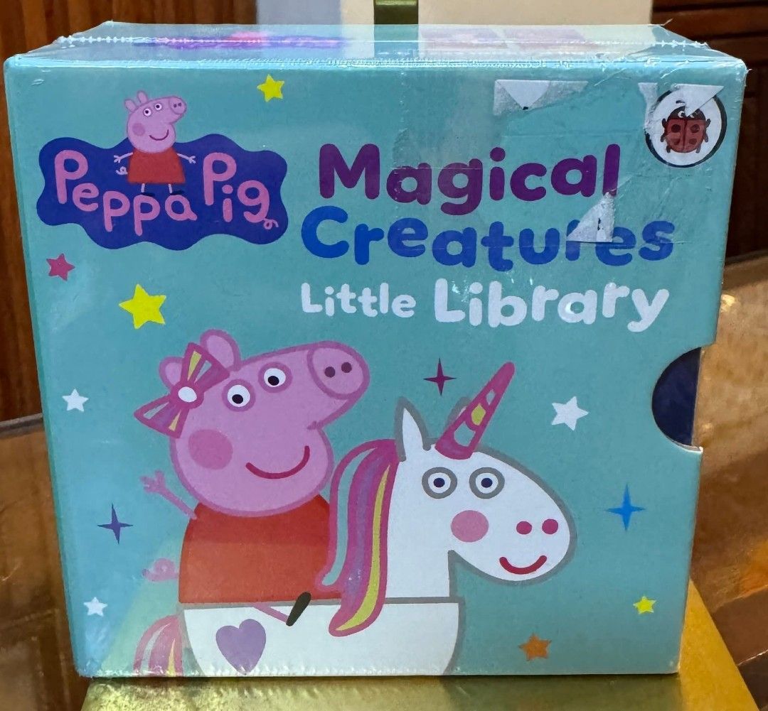 Peppa Pig Magical Creatures Little Library (Category: Children's Books) located in Manila. Submitted by ormelynmal86309 (Listing ID 1434920886, Image 1). Description: Peppa Pig Magical Creatures Little Library ₱500 set.