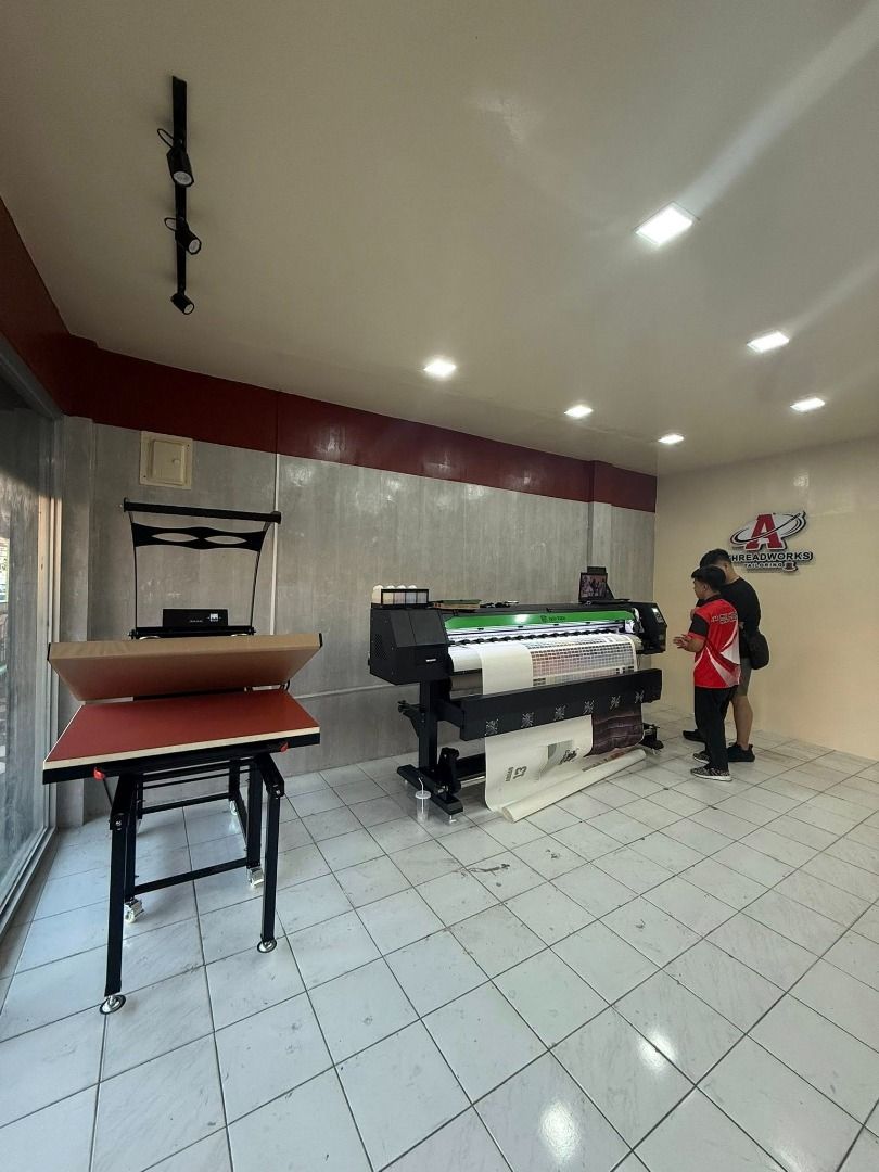 Perfect Project! 6ft Sublimation Printer Machine & 6ft Tarpaulin Printer Machine Epson i3200 (Category: Printers, Scanners & Copiers) located in Manila. Submitted by geraldhernandez7719 (Listing ID 1434841291, Image 2). Description: UNBEATABLE DEALS on Large Format Printers & Printing Equipment! 🔥 Are you ready to scale your business or start a new project? Now is the perfect time to invest in high-quality machinery! At JAS Print and Serve Print