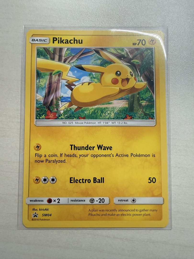 Pikachu SM04 Target Exclusive Black Star Promo, Hobbies & Toys, Toys ...