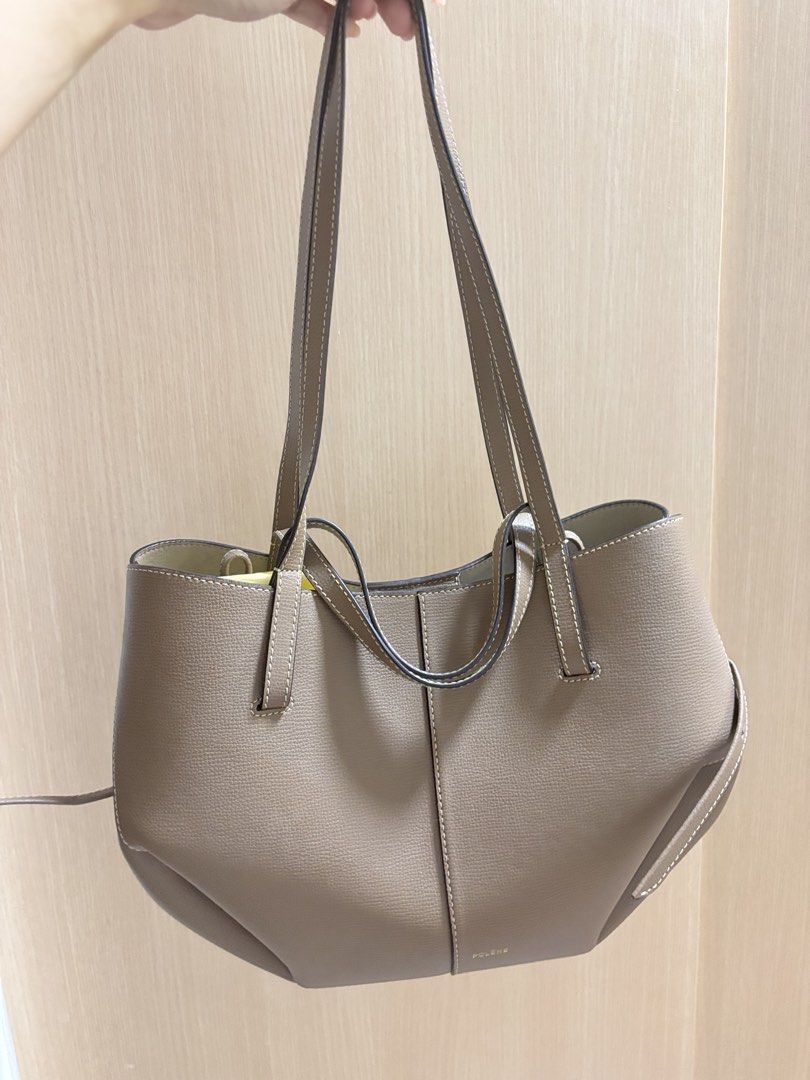 Polène Cyme mini Numéro Sept Handbag (Category: Luxury Bags & Wallets) located in Quezon City. Submitted by shopwithfrance (Listing ID 1434923402, Image 3). Description: Authentic Cyme mini ₱38,500 Brand new Comes with dustbag and care cards only Bought from Polene online (can send proof of purchase).