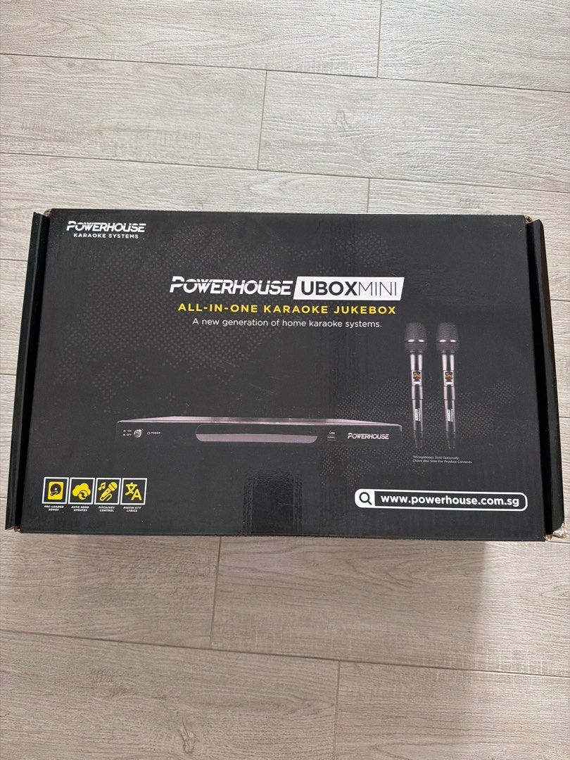Powerhouse UBOXMINI All-in-One Karaoke Jukebox