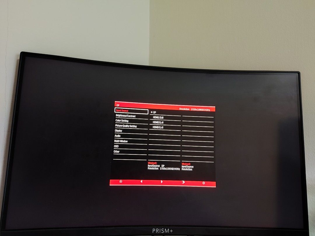 Prism+ X270 240hz