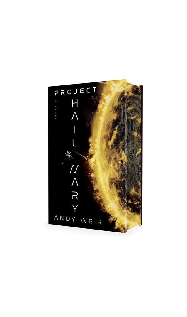 Project Hail Mary (Deluxe) by Andy Weir (Category: Storybooks) located in Manila. Submitted by oddbooks (Listing ID 1434986342, Image 1). Description: Project Hail Mary by Andy Weir ✅ Deluxe Edition ✅ Hardbound ✅ Brand new 🔴 ETA December 2026 Manila.