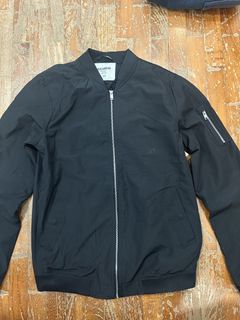 Vintage Schott Suede Leather NYC 327 Bomber Jacket, Men's Fashion