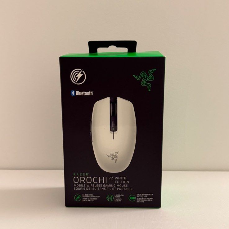 Razer Orochi V2 Wireless Gaming Mouse - White439436158111600640