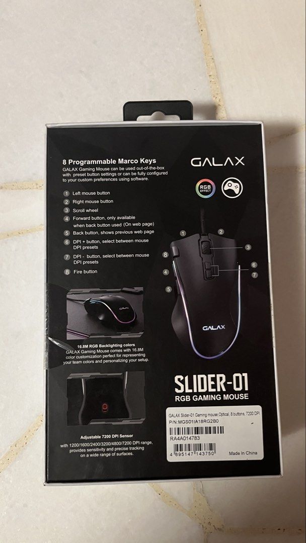 RGB Gaming Mouse439550813238077441