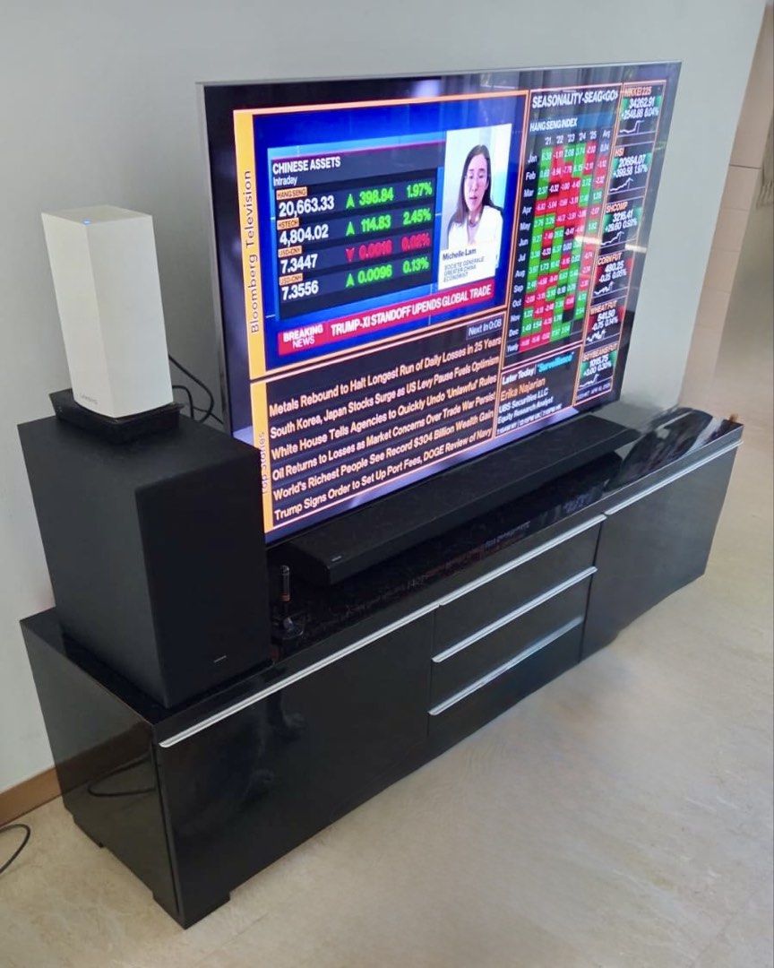 Samsung soundbar and subwoofer