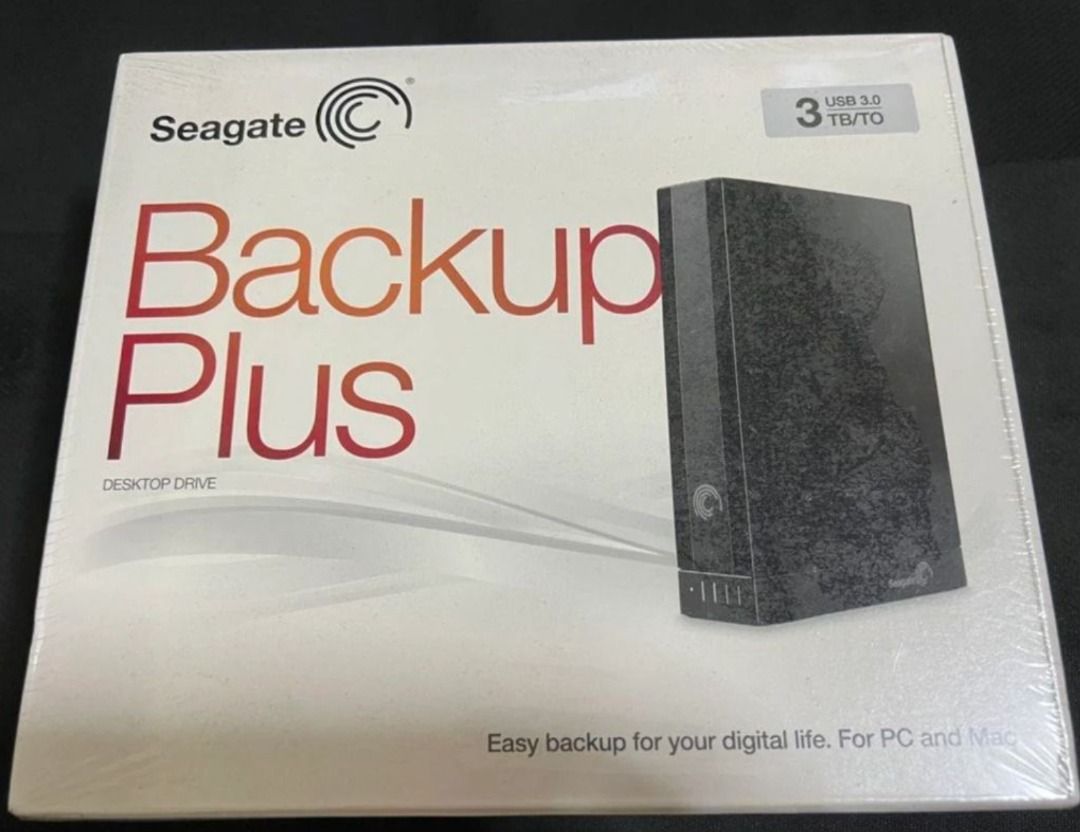 Seagate Backup Plus 3TB External Hard Drive439668775448760320