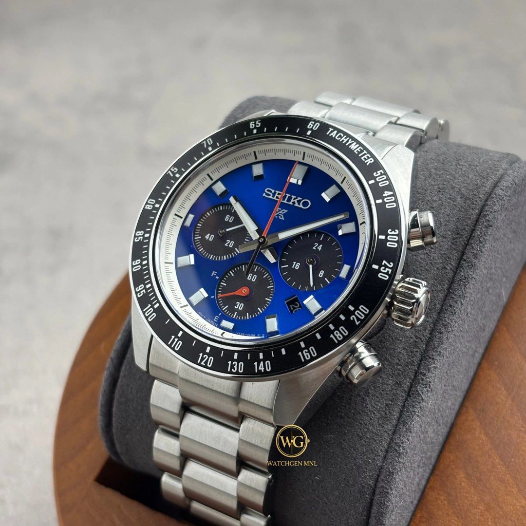 Seiko Prospex Chronograph SSC931 (Category: Men's Watches) located in Manila. Submitted by drhanlie (Listing ID 1434965360, Image 2). Description: Seiko Prospex Speedtimer Chronograph Special Edition - US Exclusive 📈 SSC931 ⌚️ FOR ONLY ₱30,490 ✅ Movement: V192 Solar Crystal: Sapphire Diameter: 41.4mm Condition: Brand new Inclusions: Watch, box, and papers Guaranteed Original (money back guarantee) 💯 MOD: Meet up (within Manila), pick-up, shippi