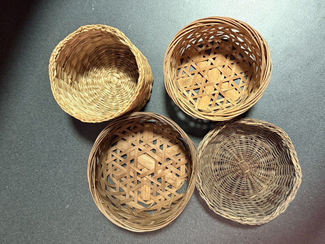 Set of 4 Woven Baskets