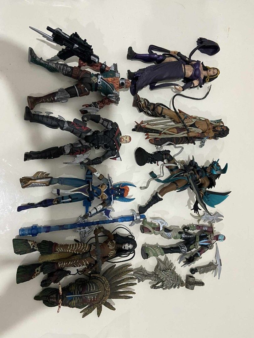 Spawn Figures (Category: Figurines & Statues) located in Manila. Submitted by baloycollections2023 (Listing ID 1434984175, Image 3). Description: As is Some Missing Accessories but no missing parts on Figures.