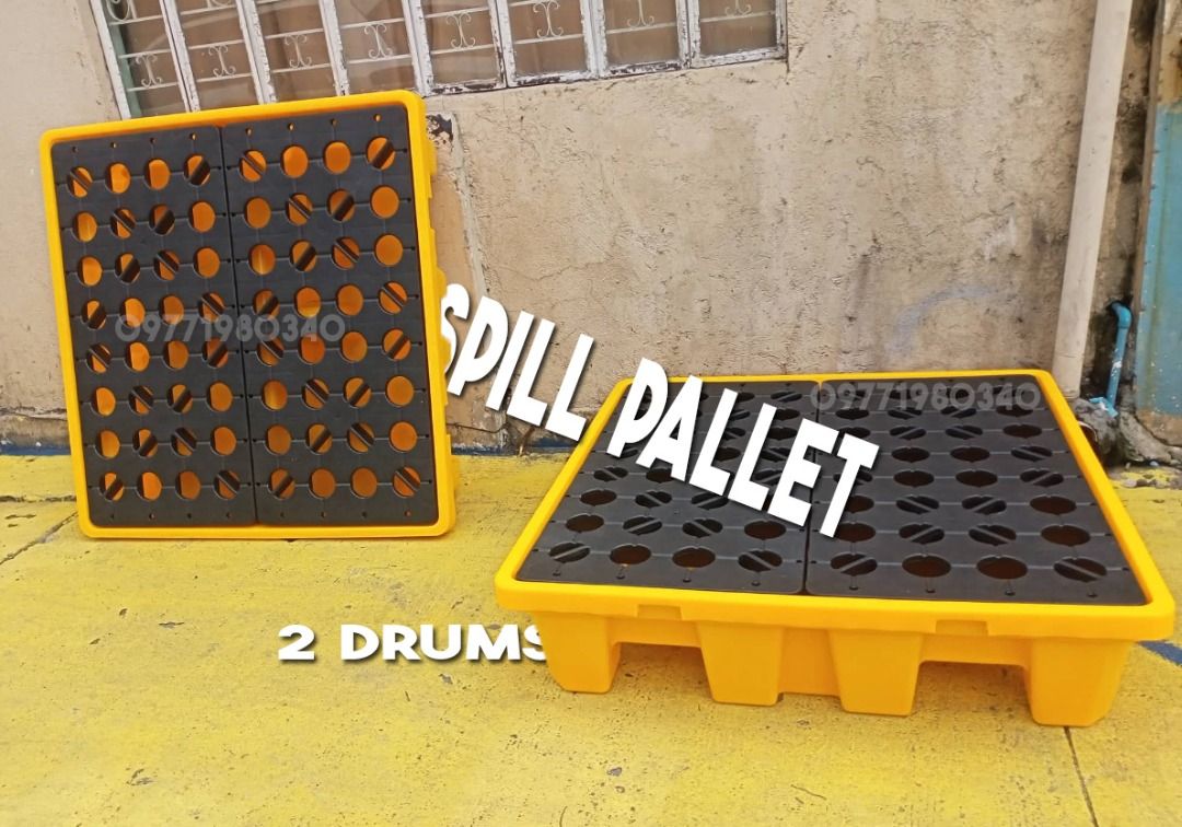 spill pallet 4 drums (Category: Construction & Building Materials) located in Marikina City. Submitted by irene.00999 (Listing ID 1434902628, Image 1). Description: Spill pallet 4 Drums heavy duty .
